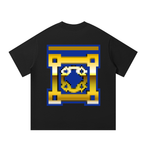 Pixel Cirkuitry Oversized Tee — Black