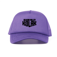 Kourt Logo Schaum Trucker Cap — Lila