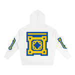 Logo Startup Fleece Hoodie — White