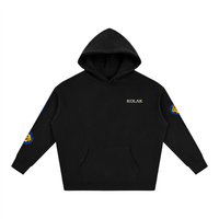 Pixel Cirkuitry Fleece Hoodie — Black
