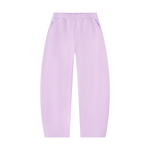 Kourt Back Graphic Barrel-Leg Sweatpants — Light Purple