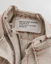 Prototype 09.30 collar and label detail
