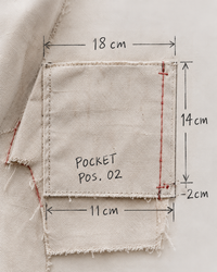 Prototype 09.30 pocket position detail