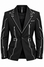 KOLAK CIRCUIT 001 BLAZER front — product view isolated on transparent PNG background; original source retained in Shopify Files.